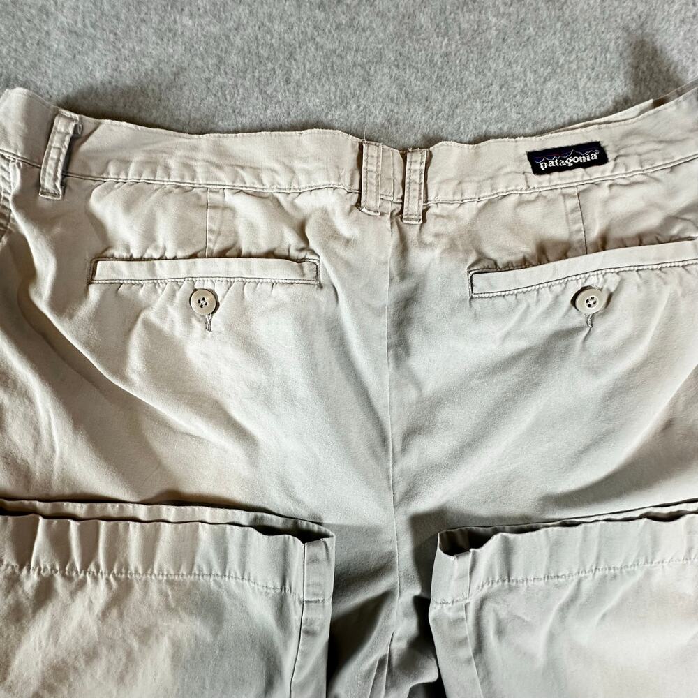 Patagonia Mens Organic Cotton Chino Pants Tan Khaki Utility Trousers Size 40 - Picture 11 of 15